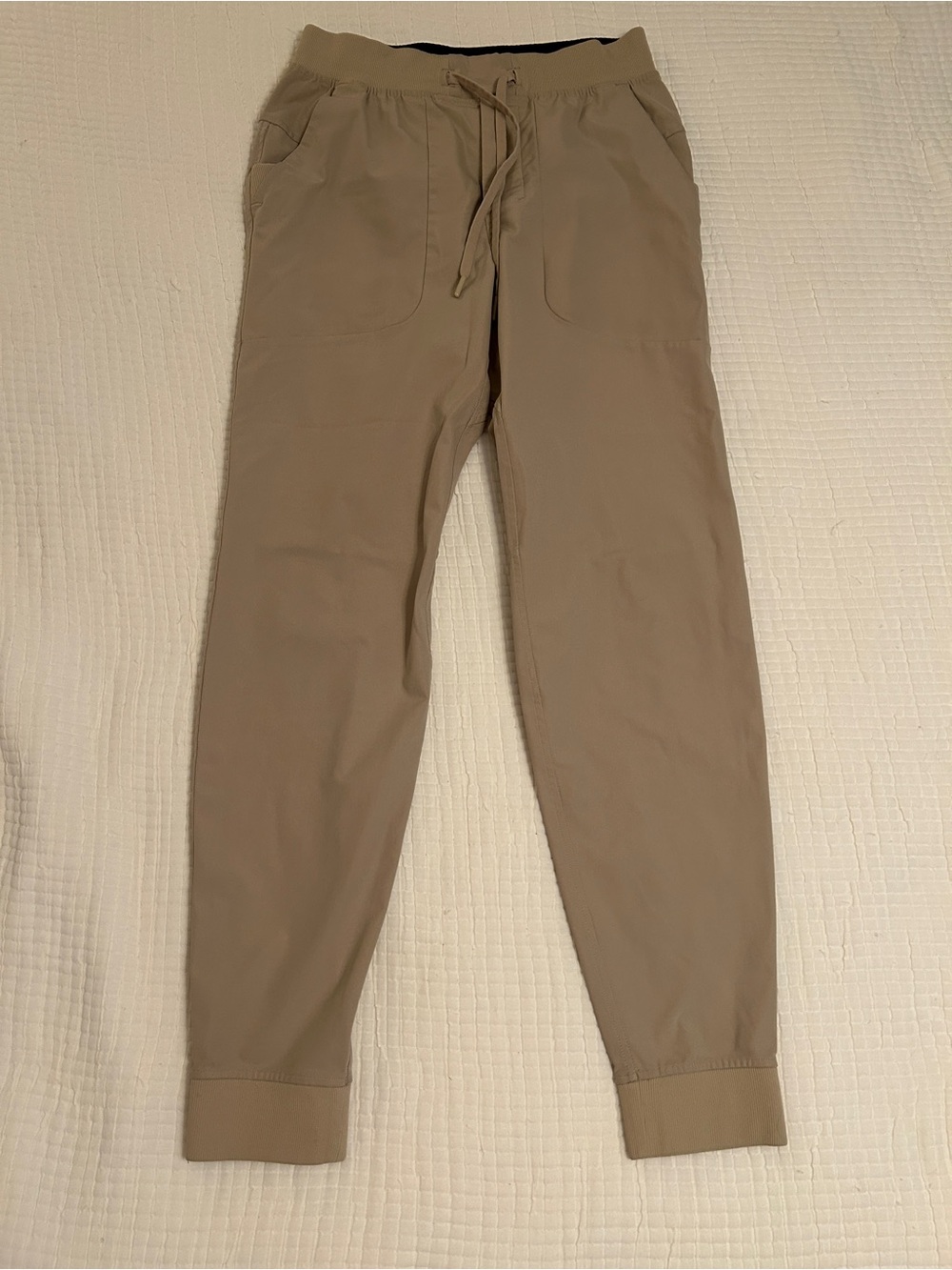 Lululemon ABC Warpstreme Jogger Pants Mens S Zip Pocket Cuffed LM5A85S